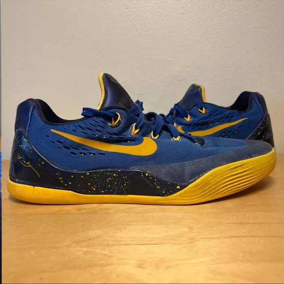 Nike | Shoes | Nike Kobe 9 Blue Yellow | Poshmark